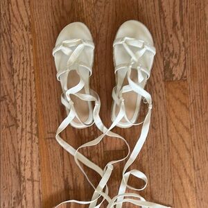 Stewart weitzman gladiator espadrilles